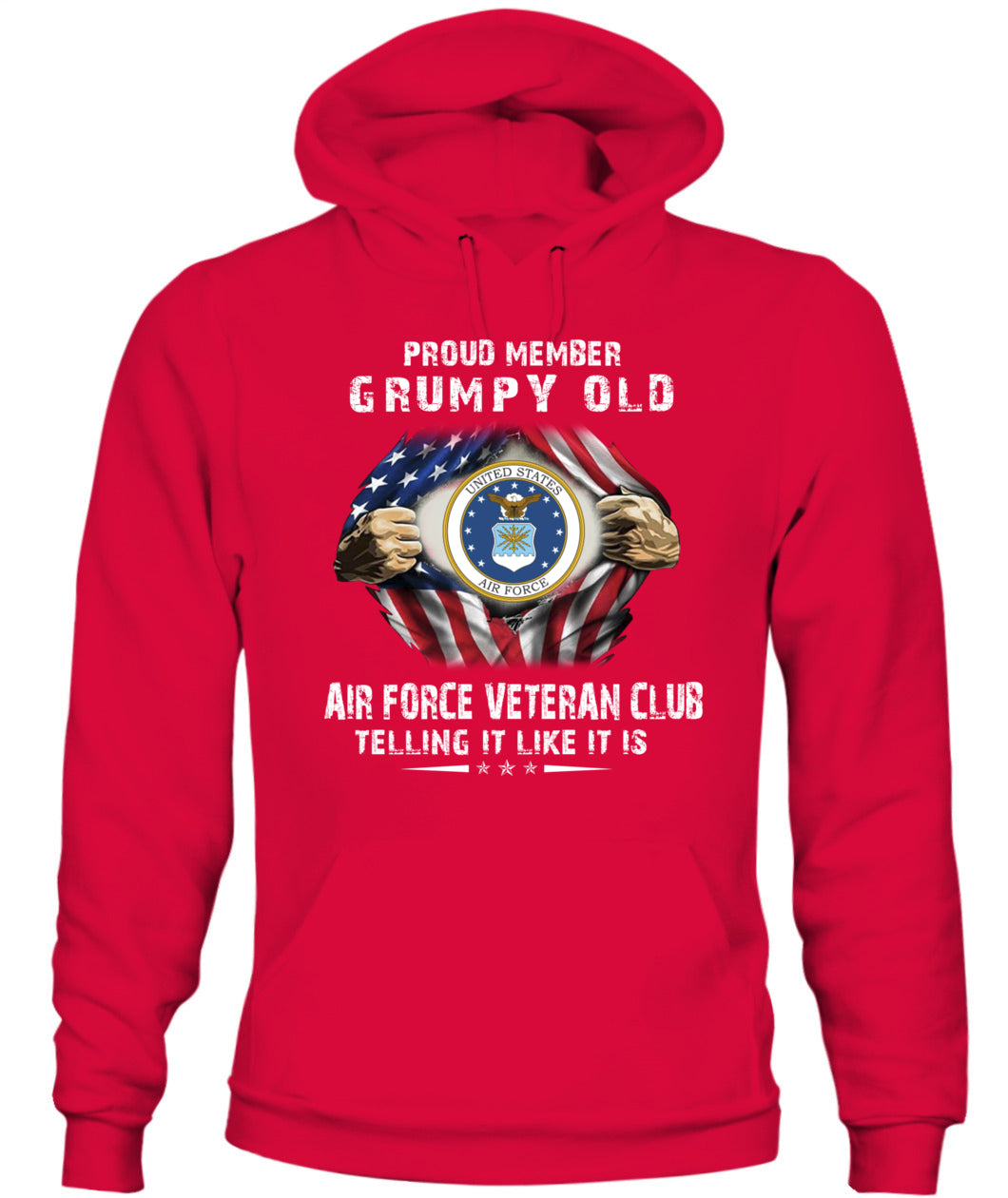 Proud member grumpy old Air Force veteran club