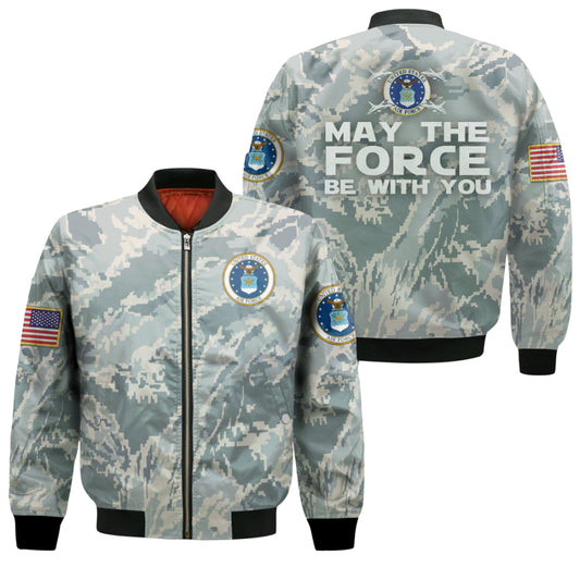 May the force be with you 3D Bomber Jacket