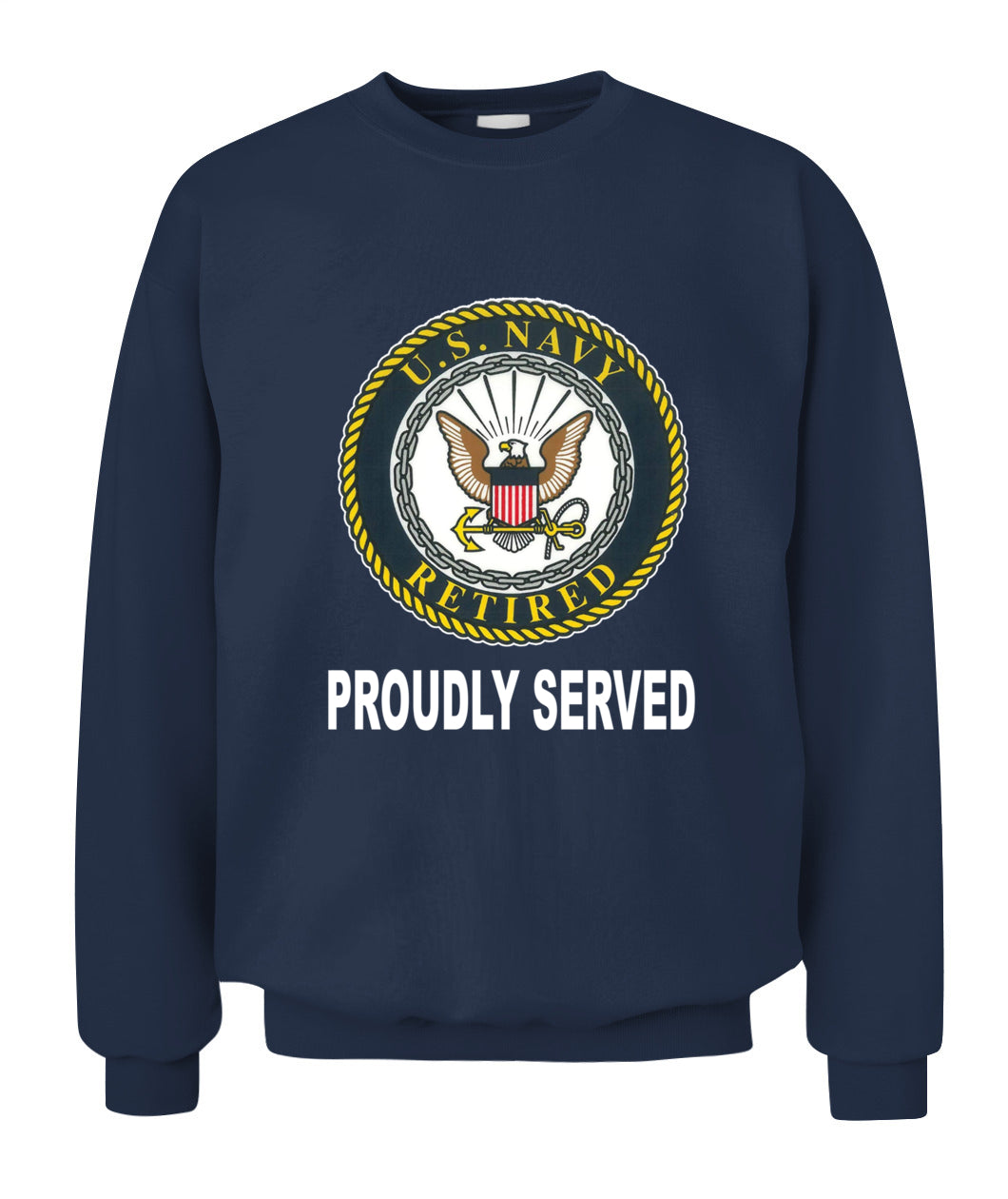 Retired Navy proudly served