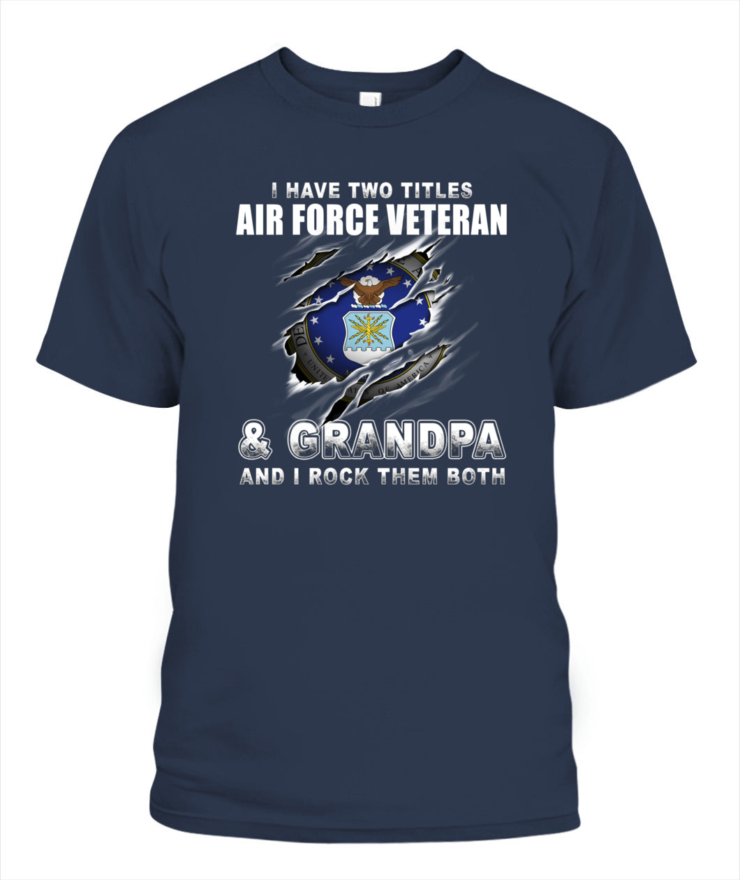 Air Force veteran grandpa