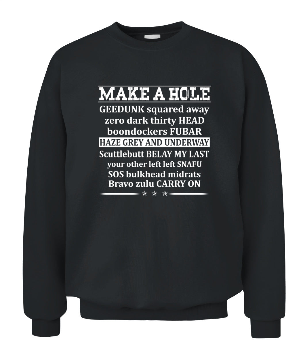 Make a hole