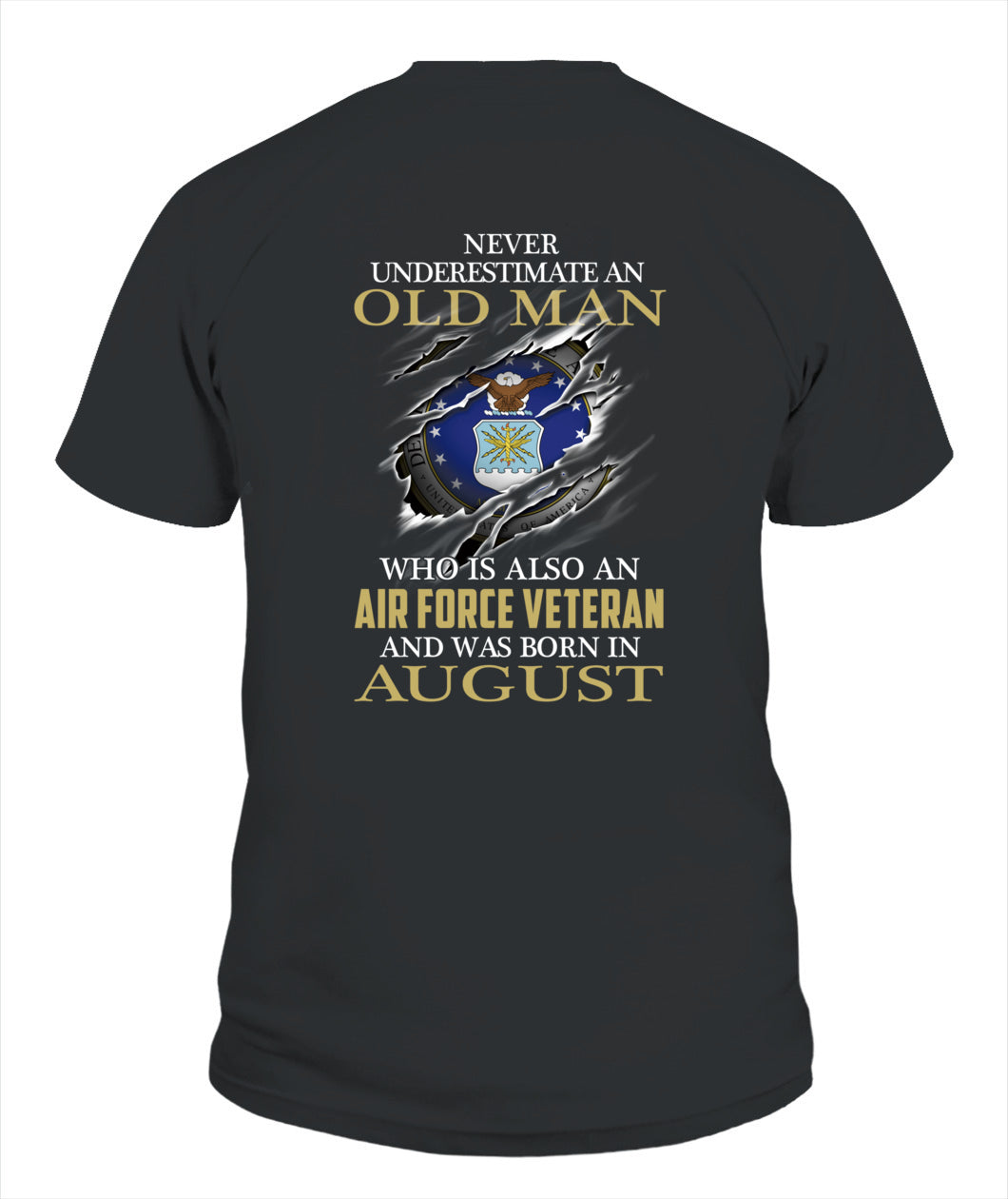 Air Force veteran was born in 08