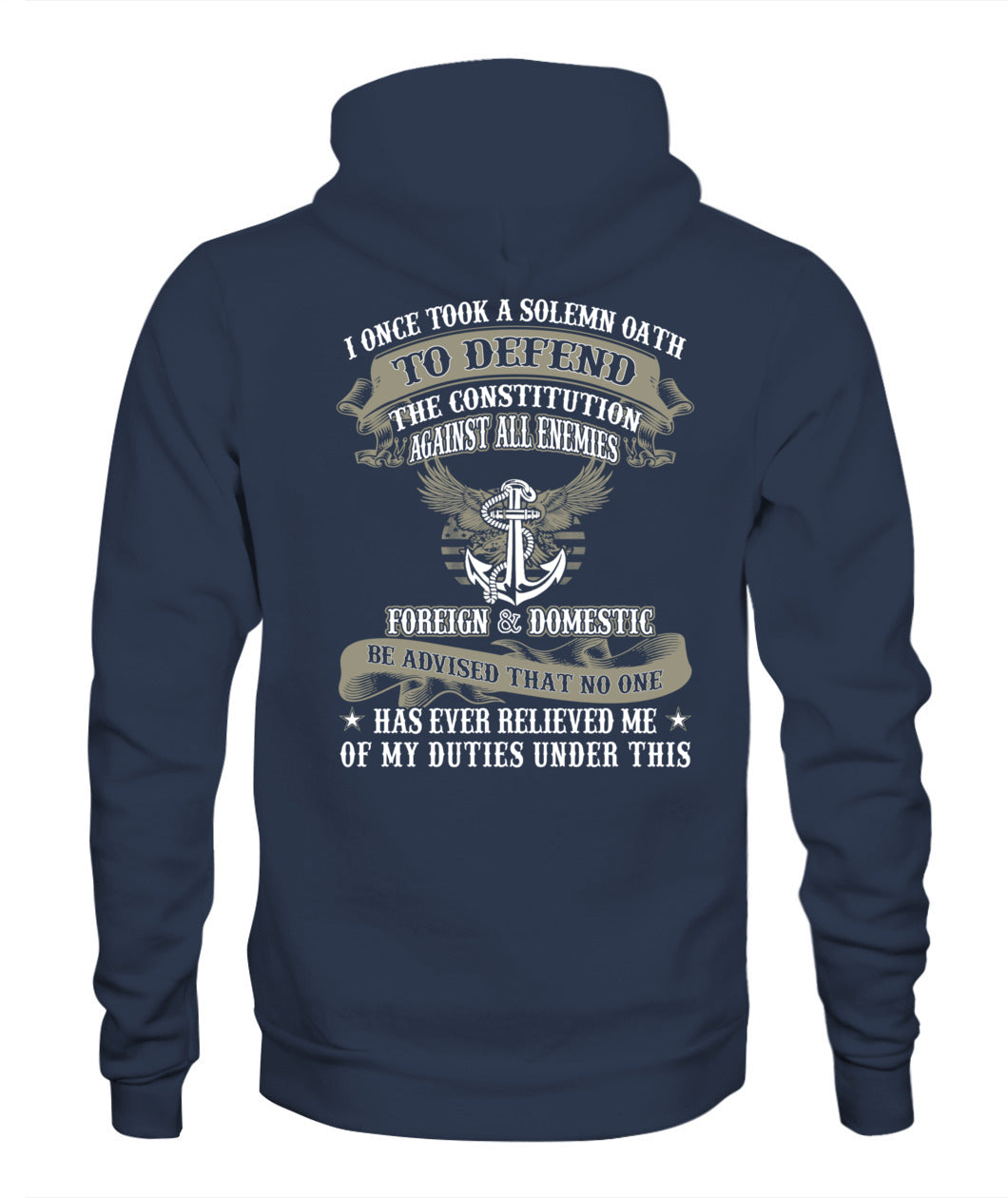 USN- I once took a solemn oath