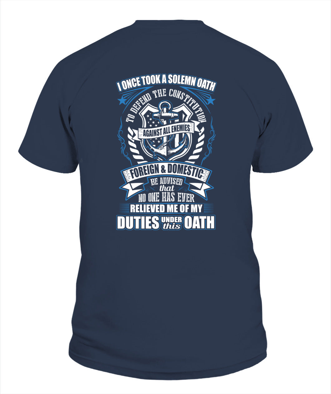 USN- I one took solemn oath