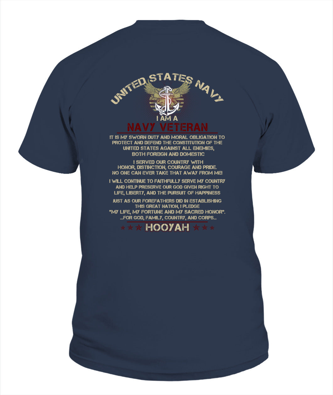 I am a Navy veteran Hooyah