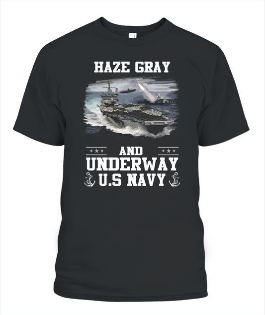 Haze gray and underway US Navy