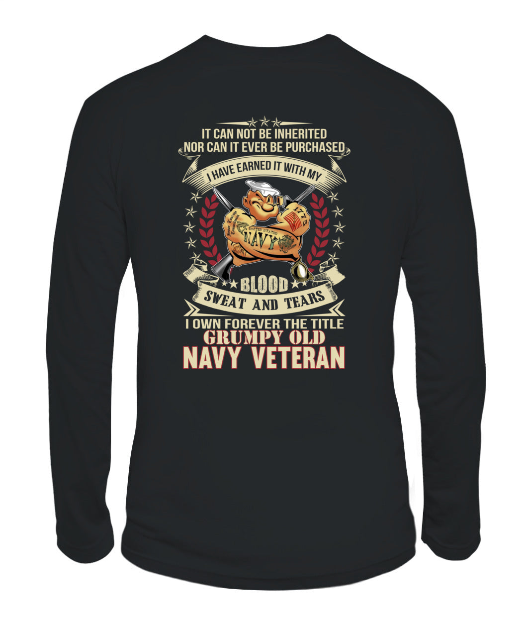 Grumpy old Navy veteran 03