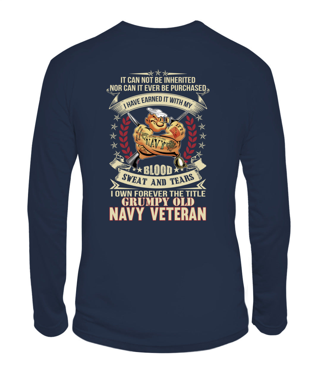 Grumpy old Navy veteran 03