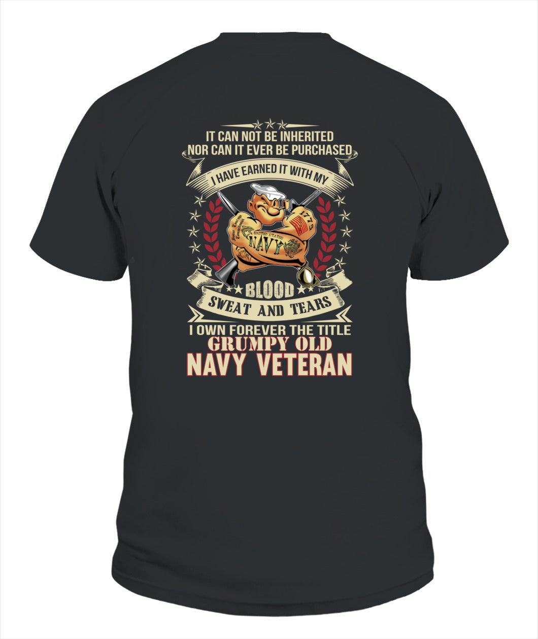 Grumpy old Navy veteran 03