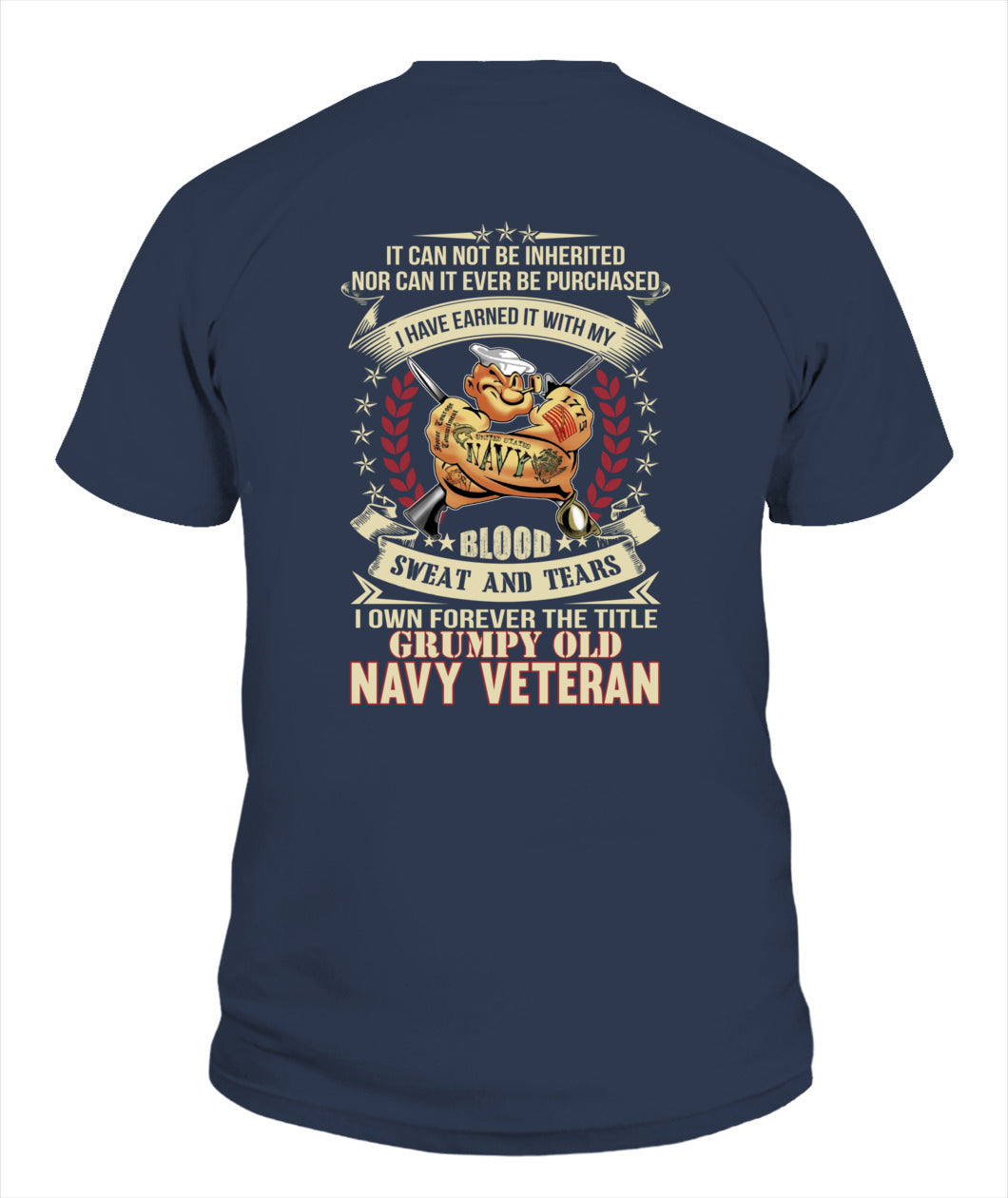 Grumpy old Navy veteran 03