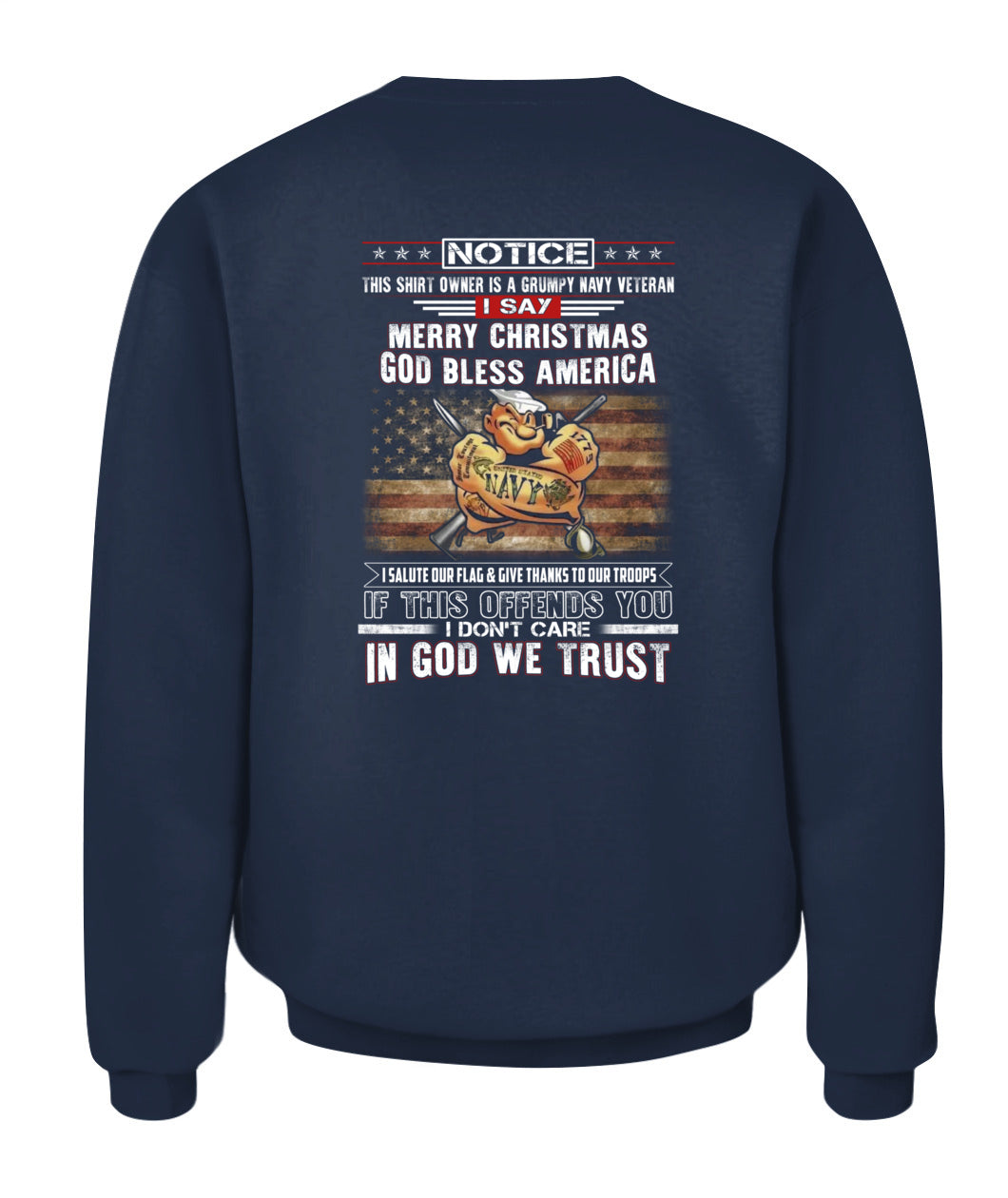 This shirt owner by Navy veteran