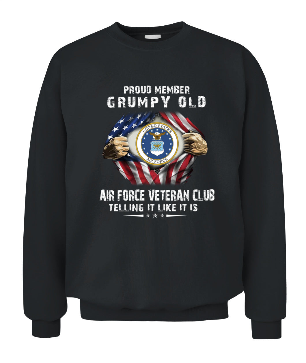 Proud member grumpy old Air Force veteran club