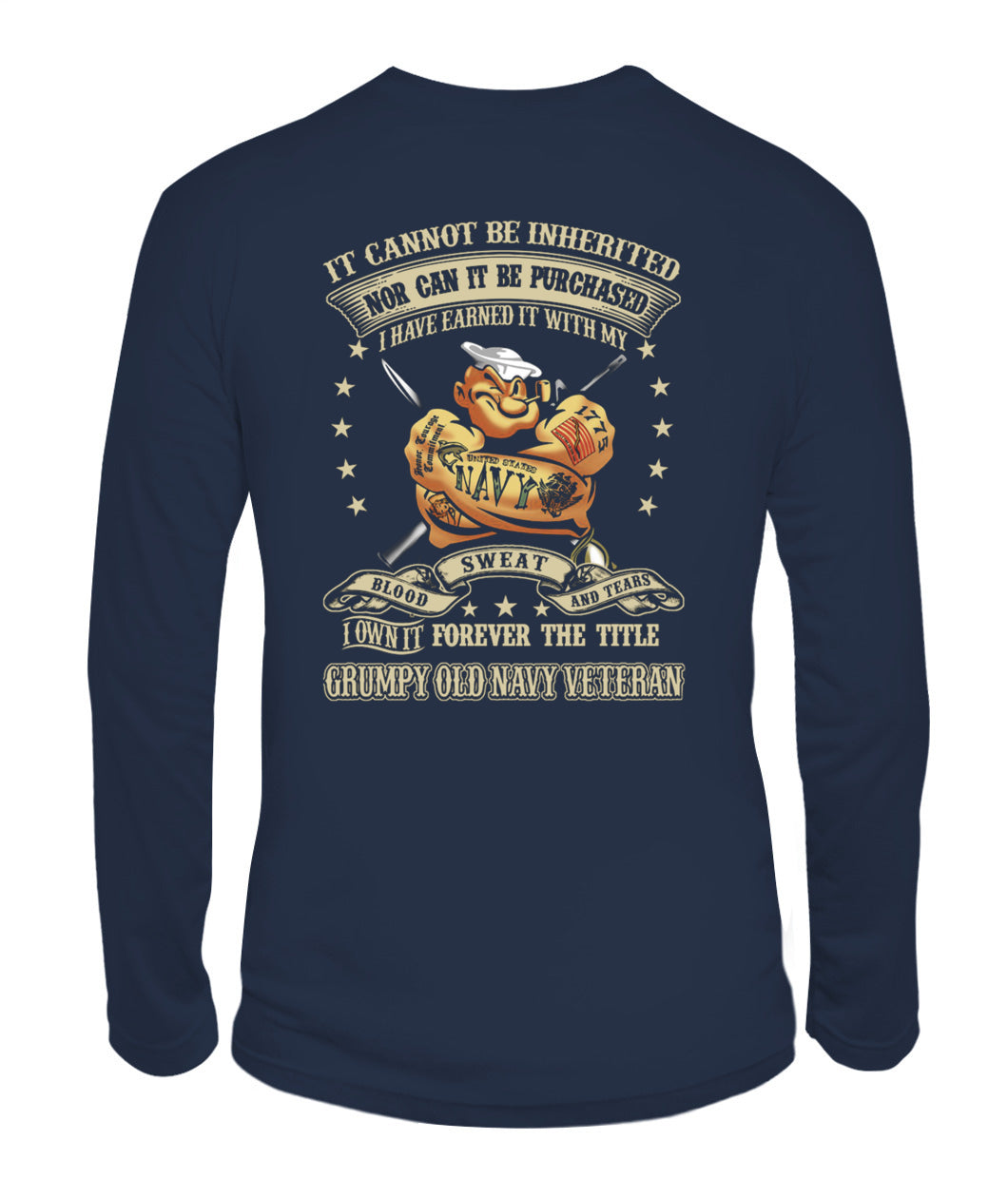 Grumpy old Navy veteran