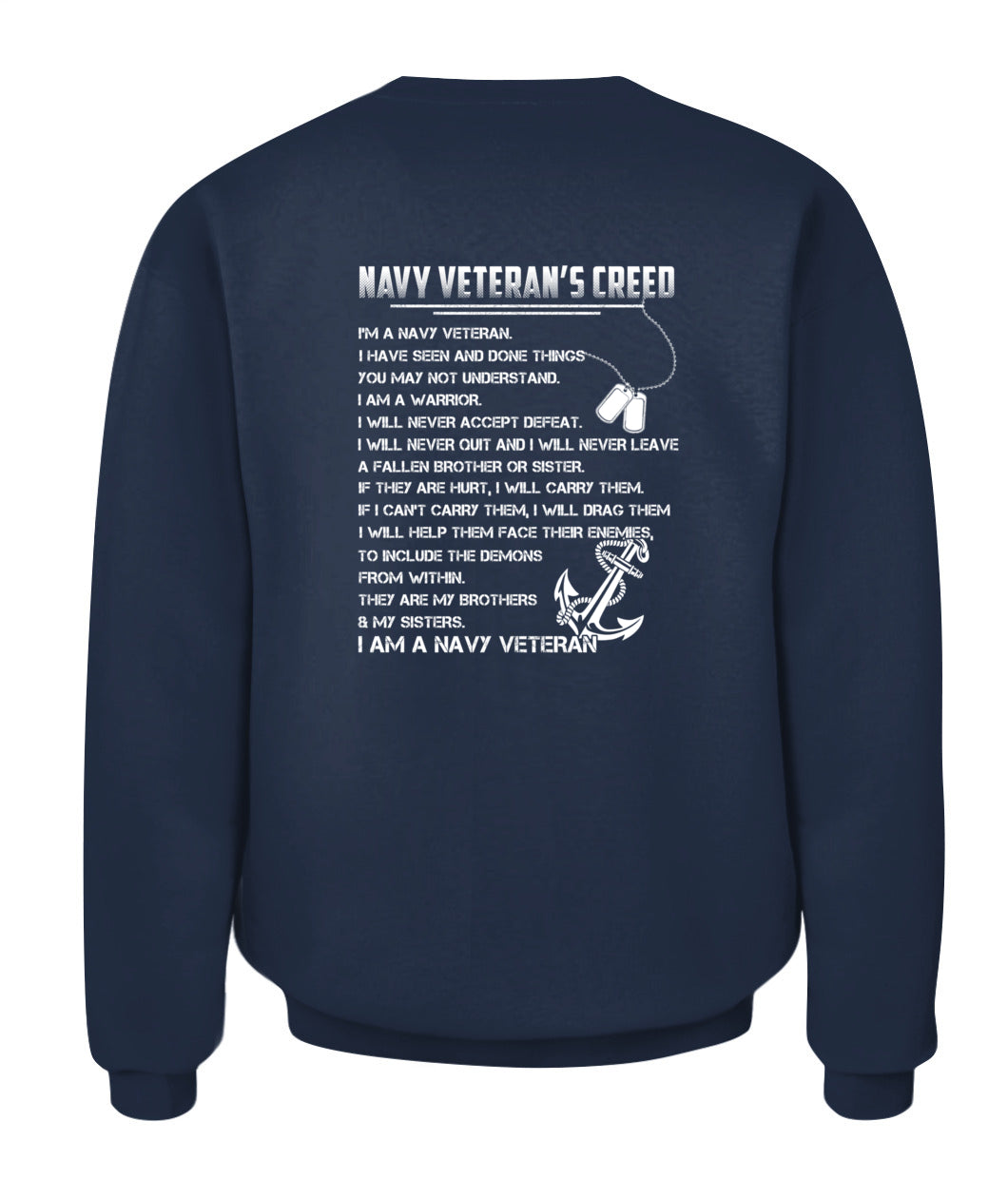 Navy veteran creed