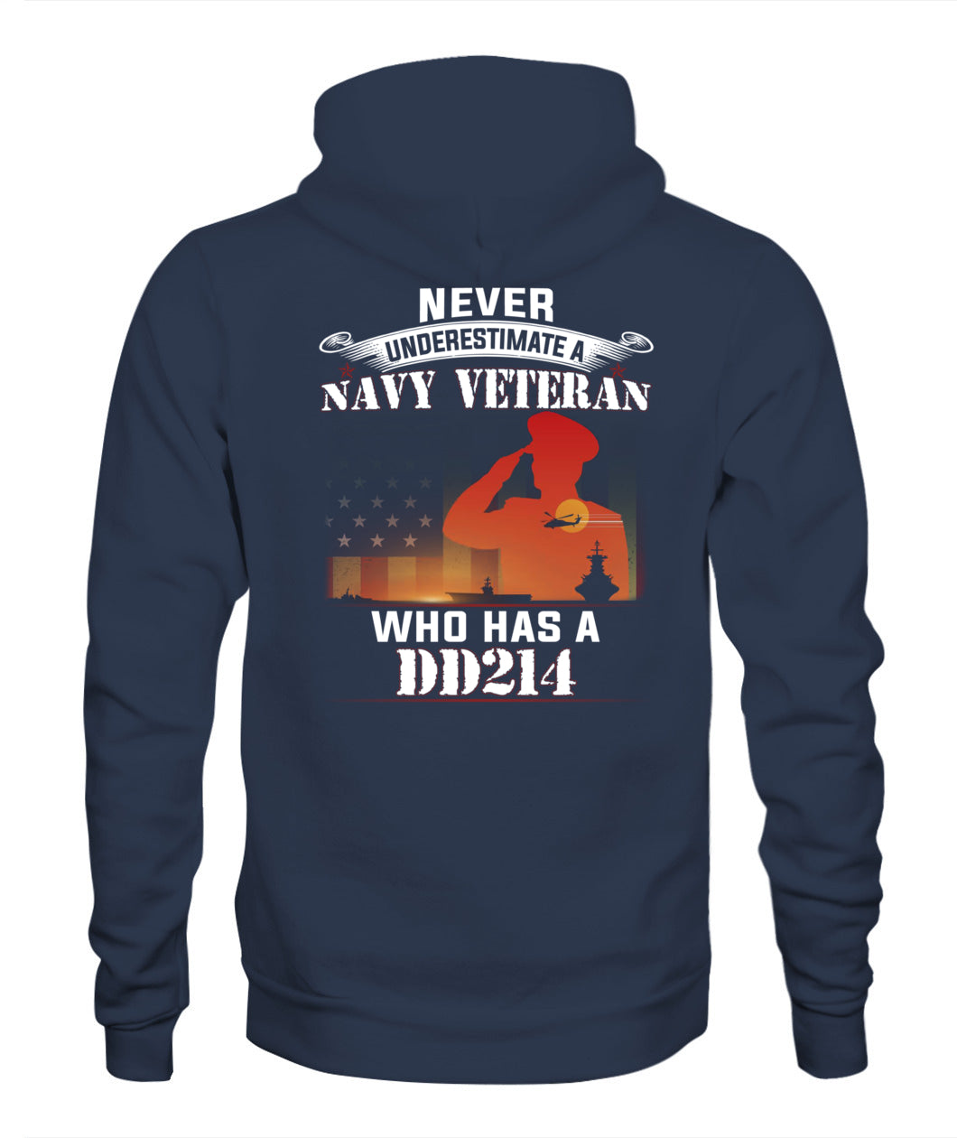 Navy veteran with a DD 214