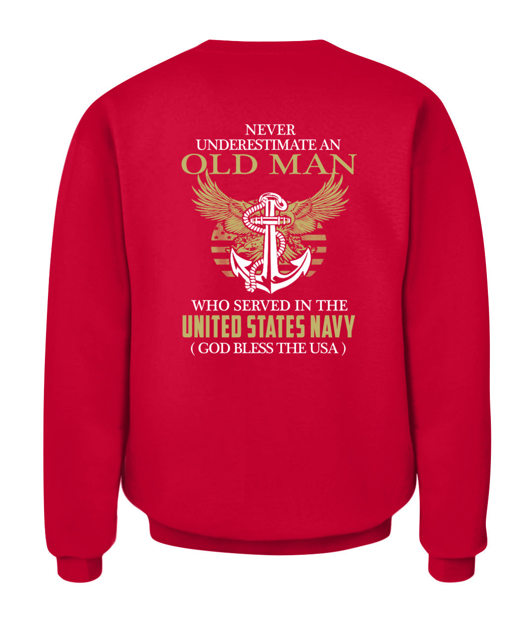 USN- Old man who served in the Navy