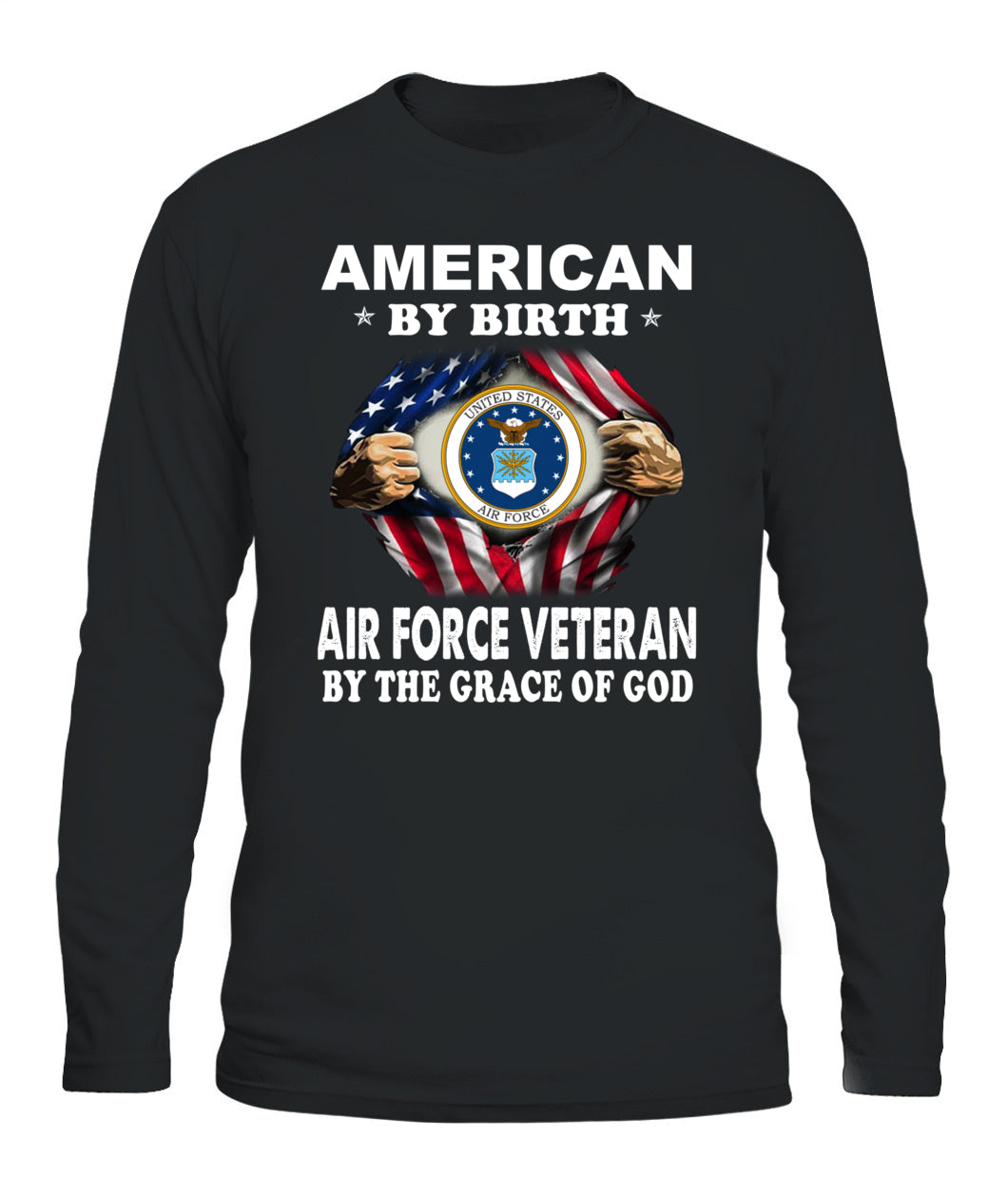 Air Force veteran by the grace of God