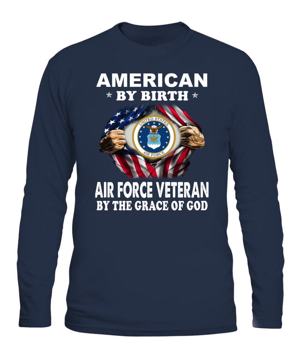 Air Force veteran by the grace of God