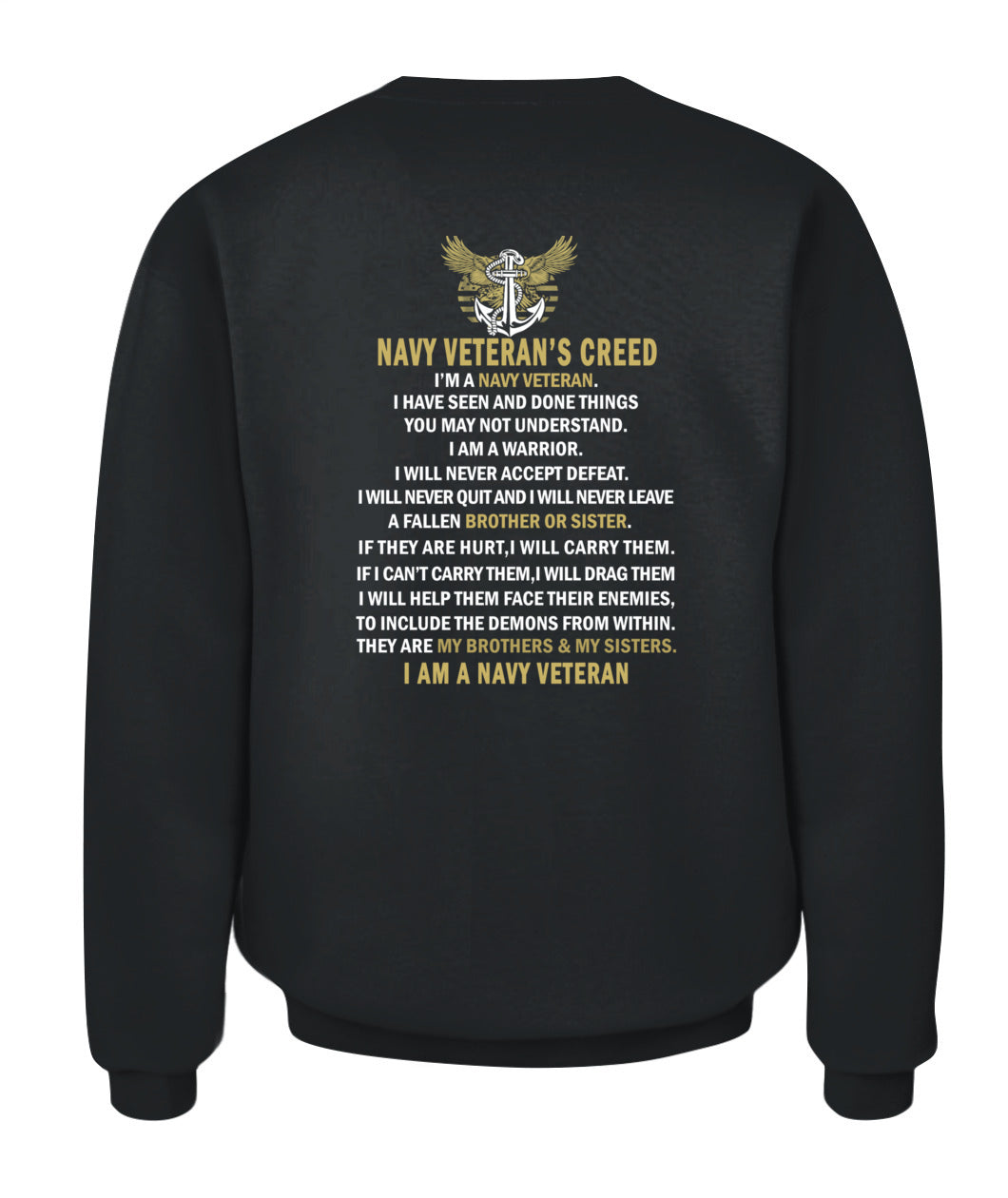 USN- Navy veteran creed