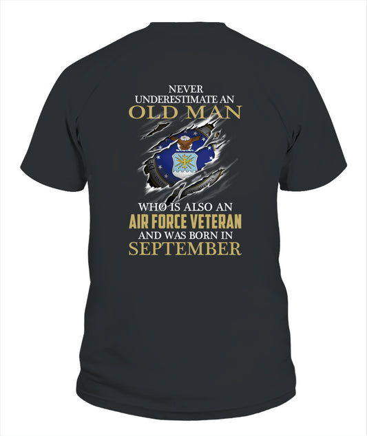 Air Force veteran was born in 09