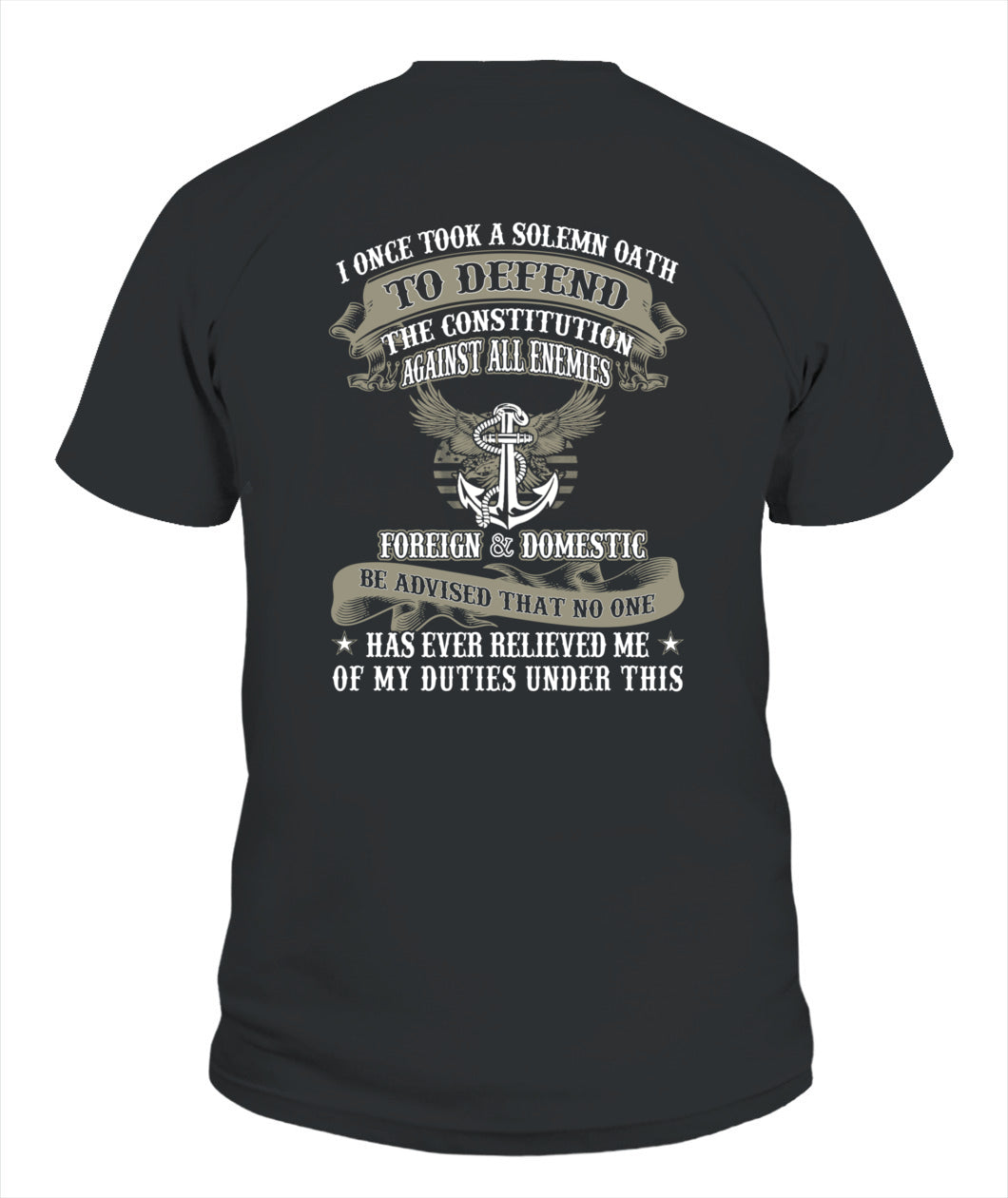 USN- I once took a solemn oath