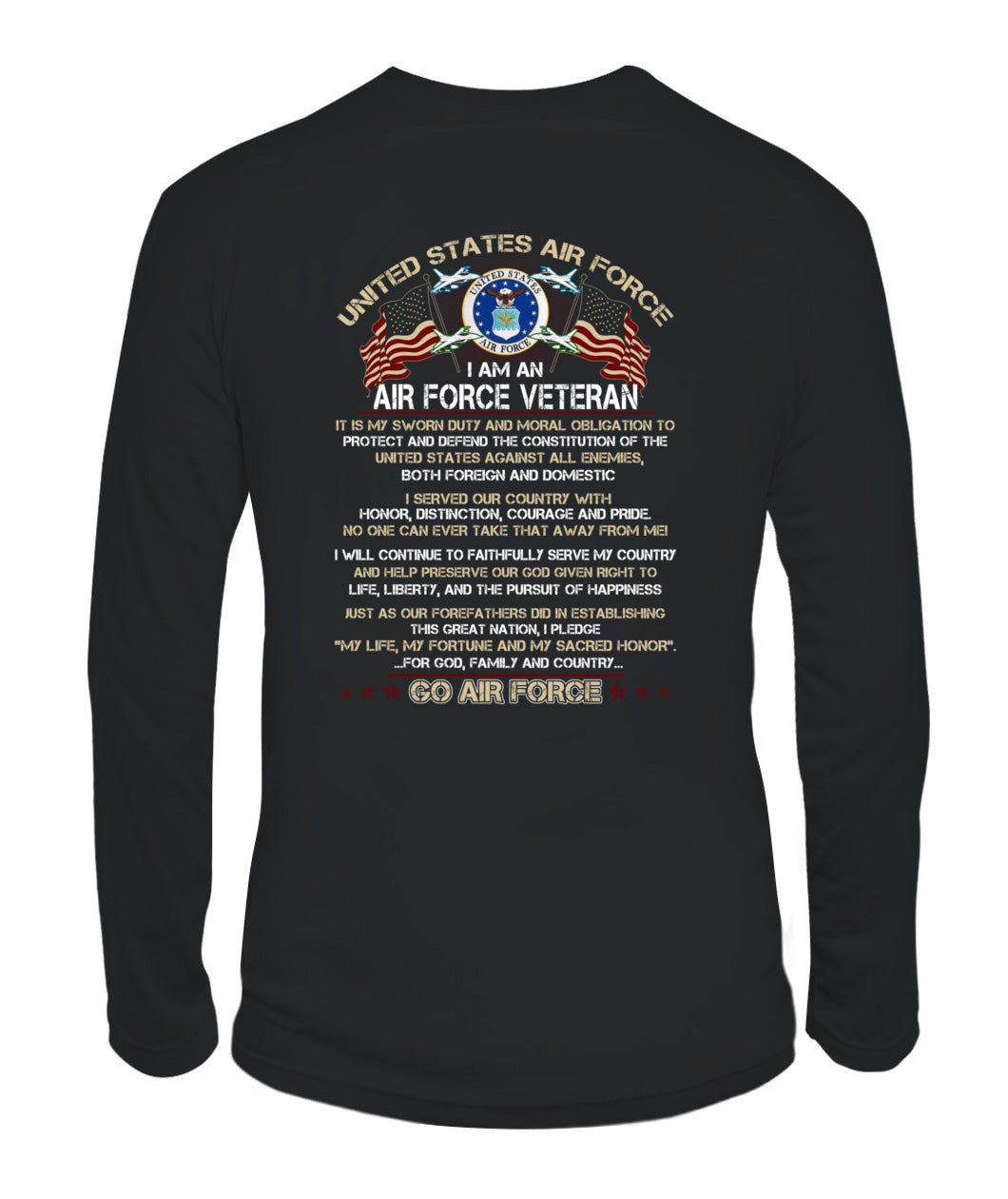 I am an Air Force Veteran logo