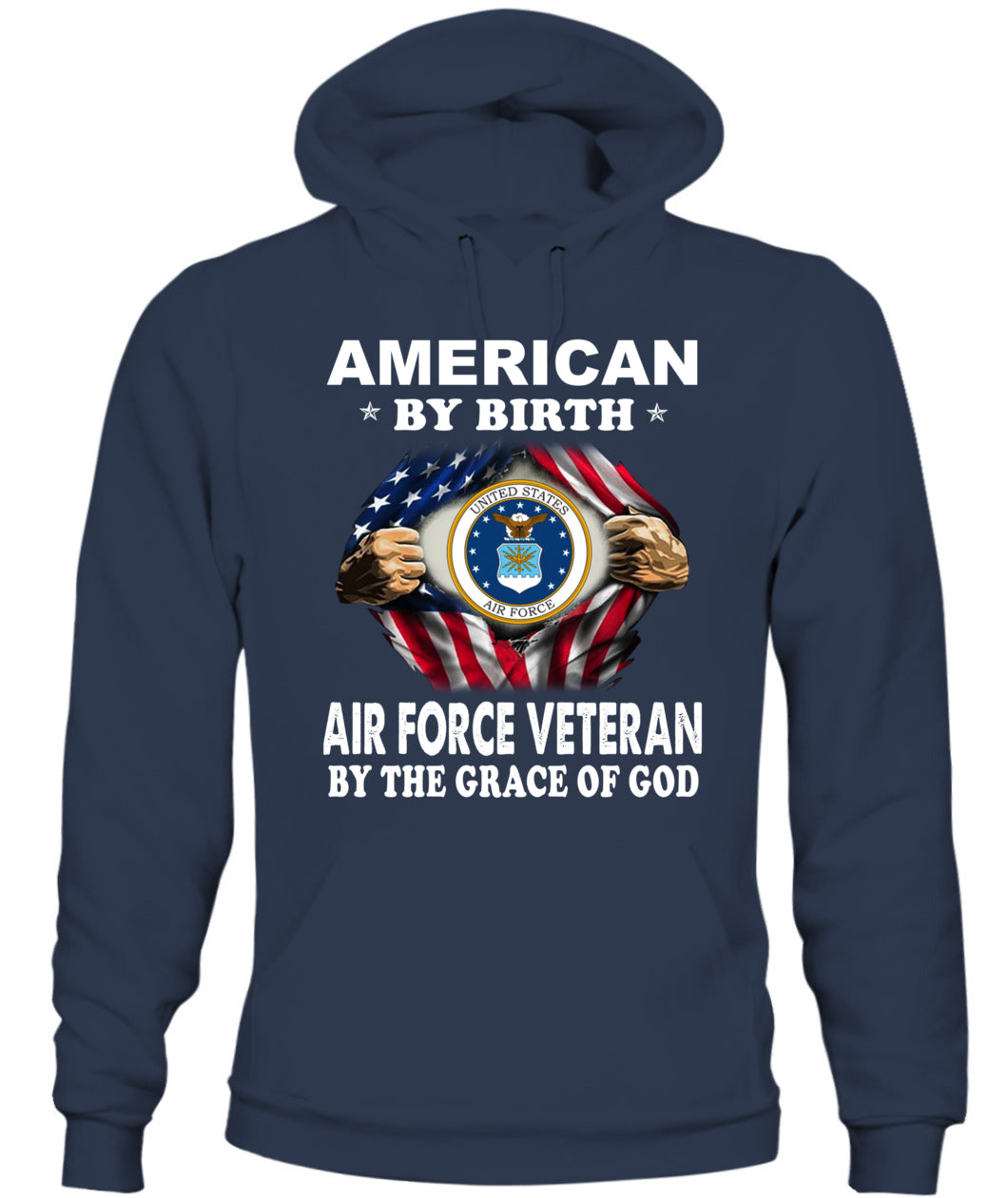 Air Force veteran by the grace of God