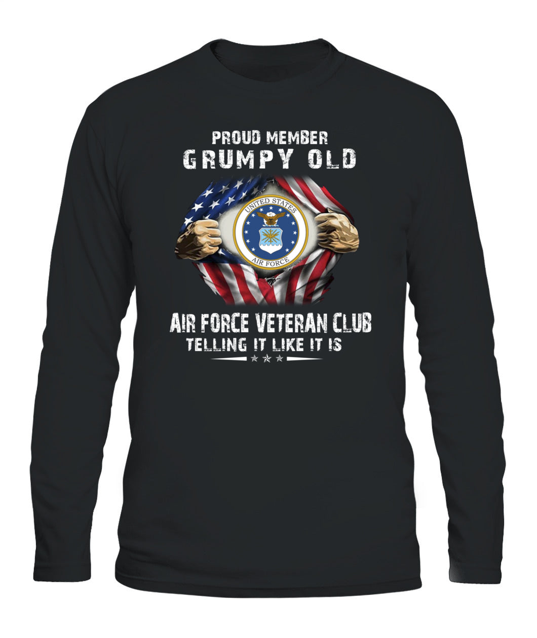 Proud member grumpy old Air Force veteran club