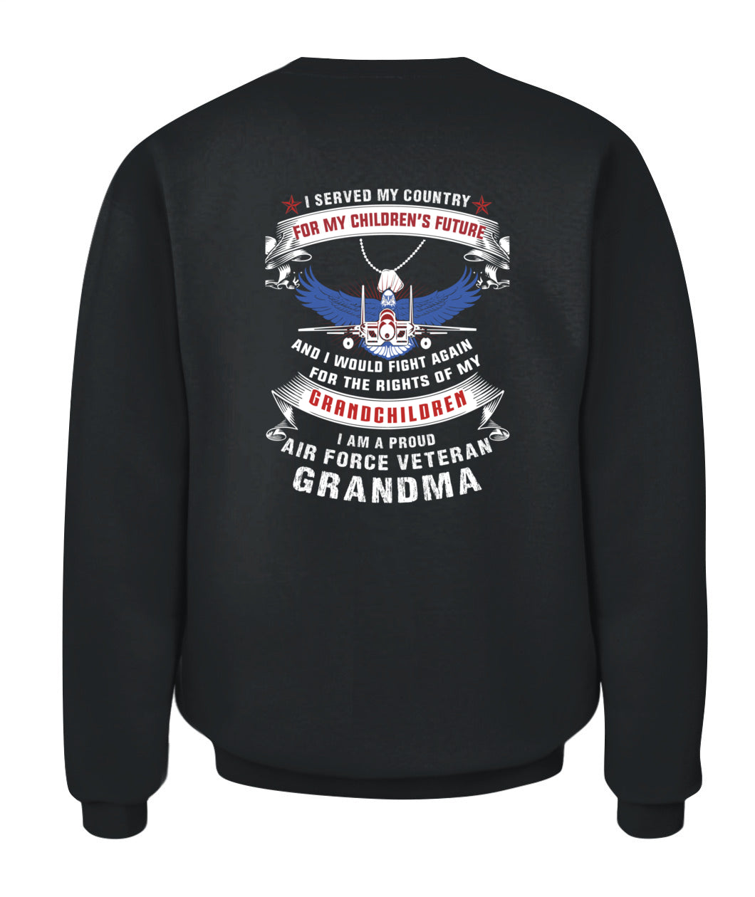 I am proud Air Force veteran grandpa