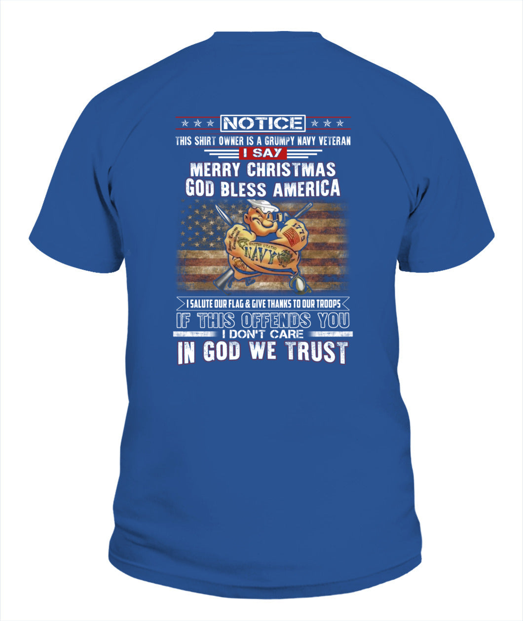 This shirt owner by Navy veteran