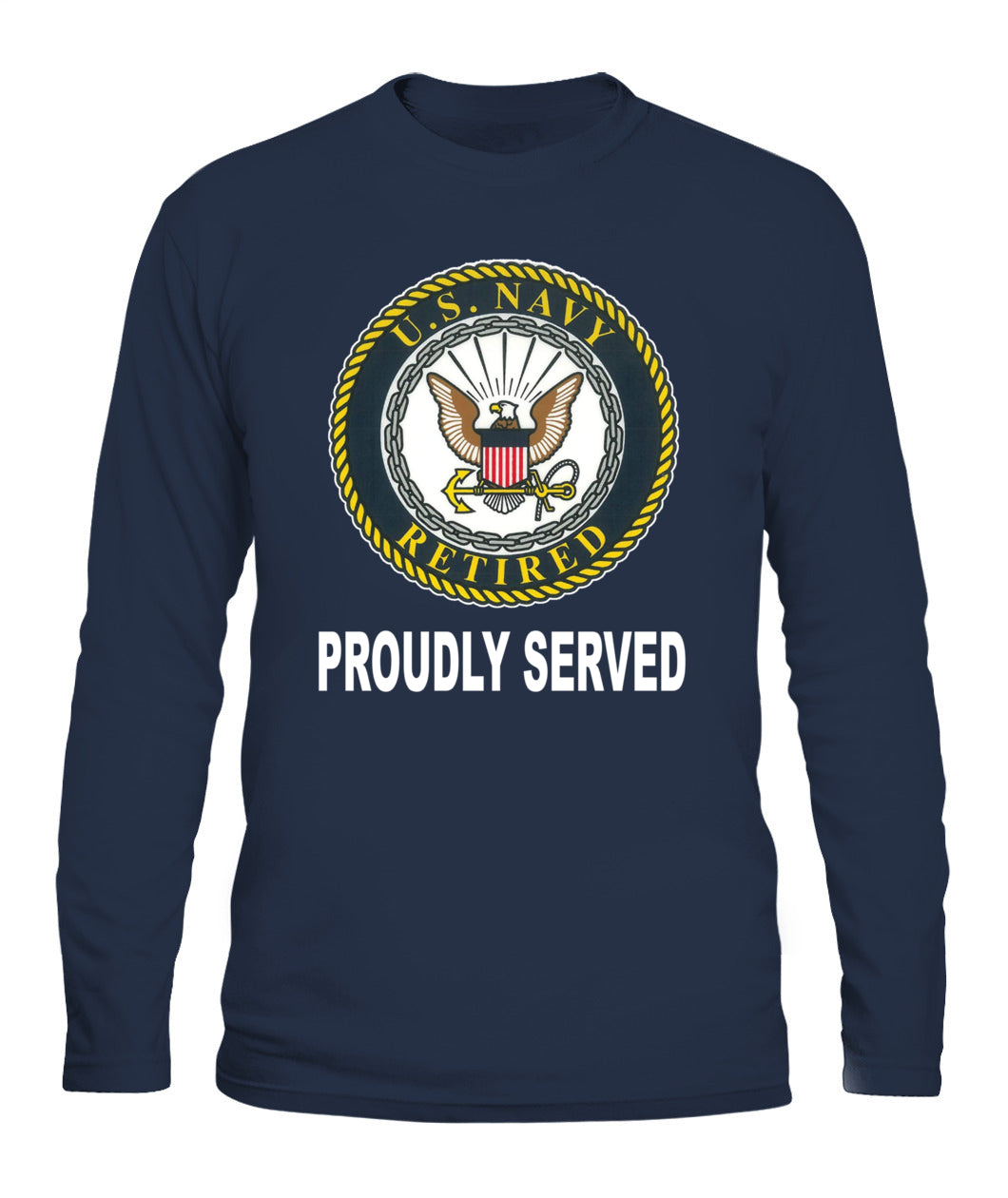 Retired Navy proudly served