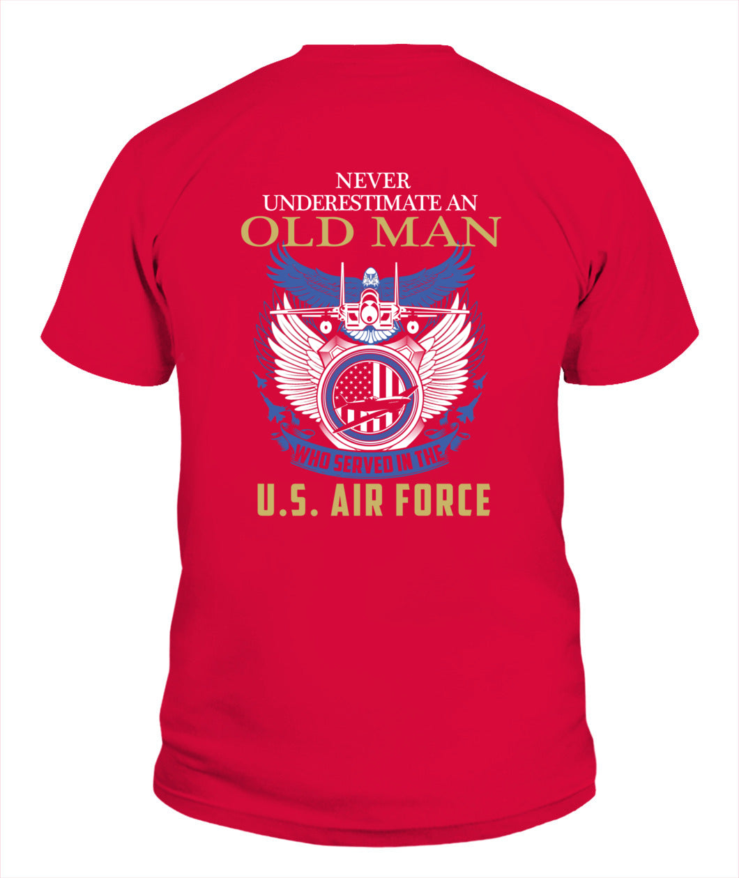 Old man who served in the us air force