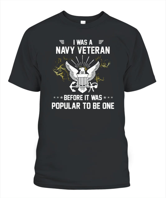 I was a Navy veteran