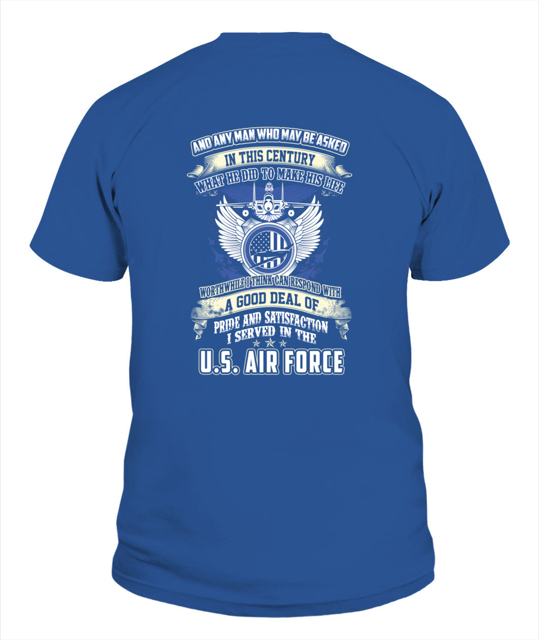 I serve in the US Air Force