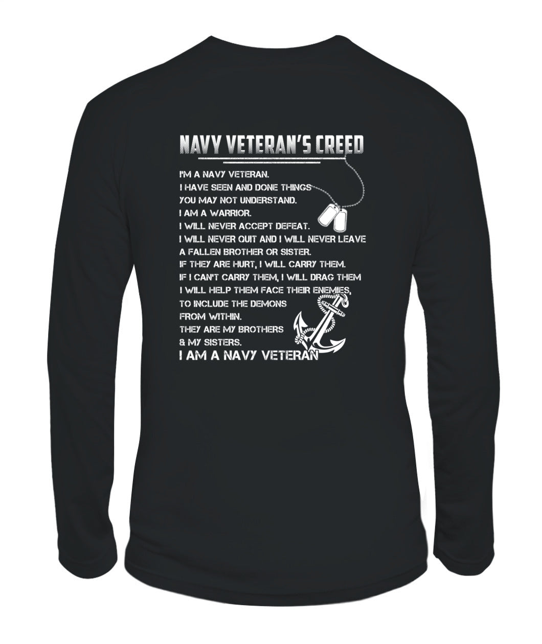 Navy veteran creed