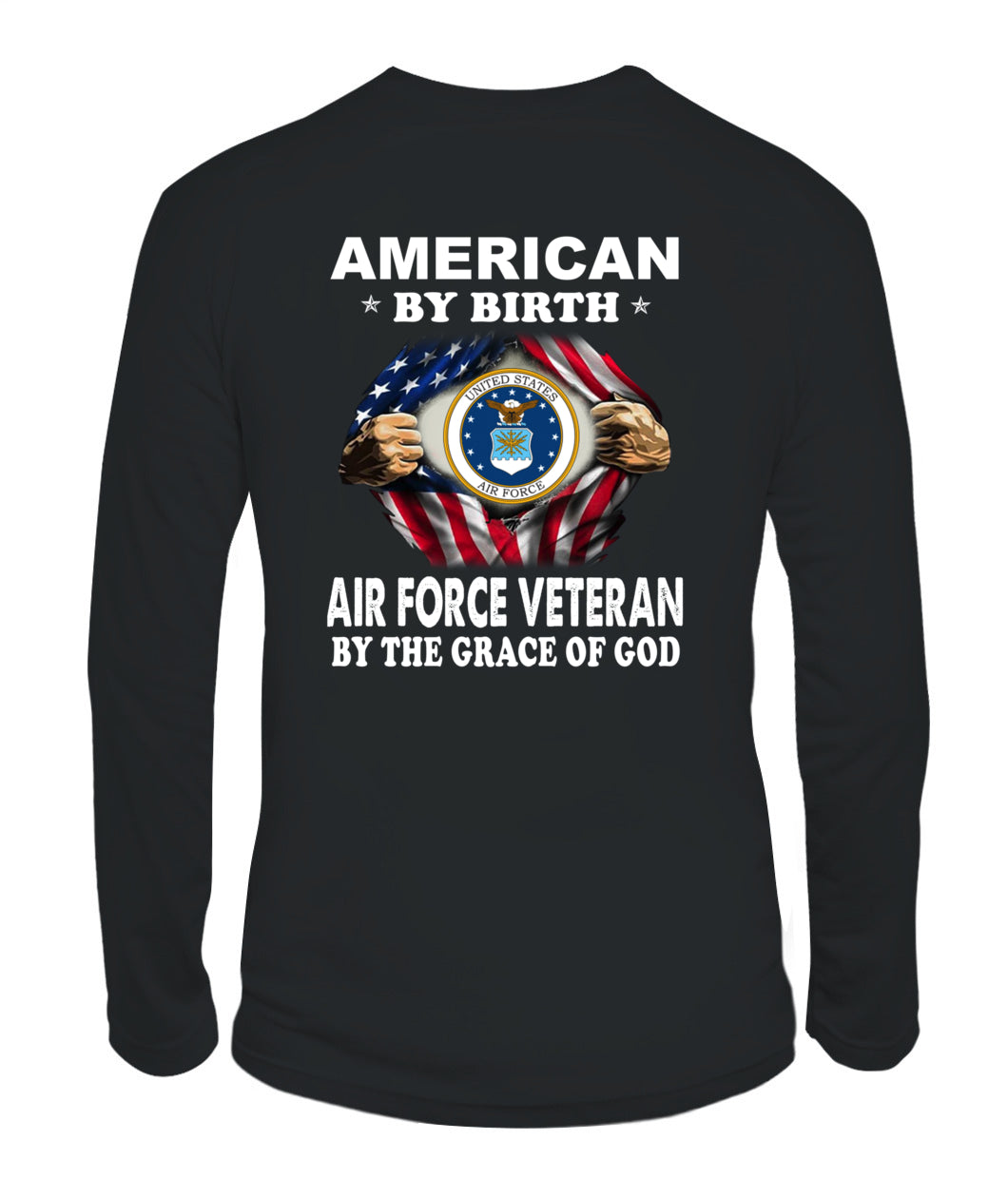 Air Force veteran by birth  Back version