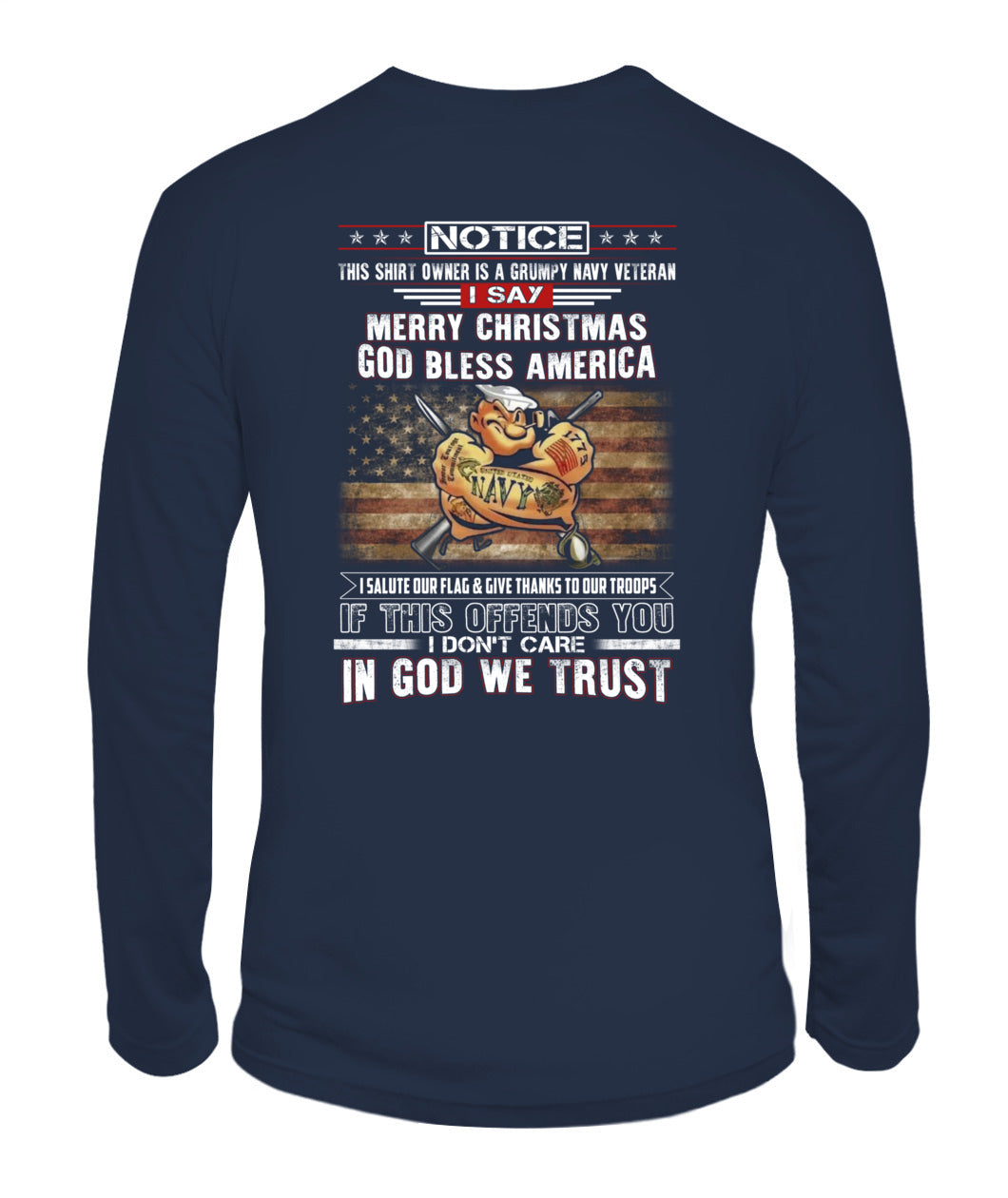 This shirt owner by Navy veteran