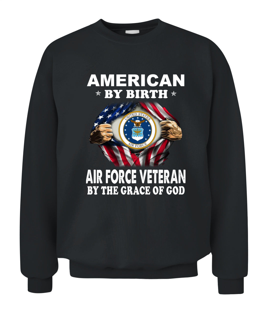 Air Force veteran by the grace of God