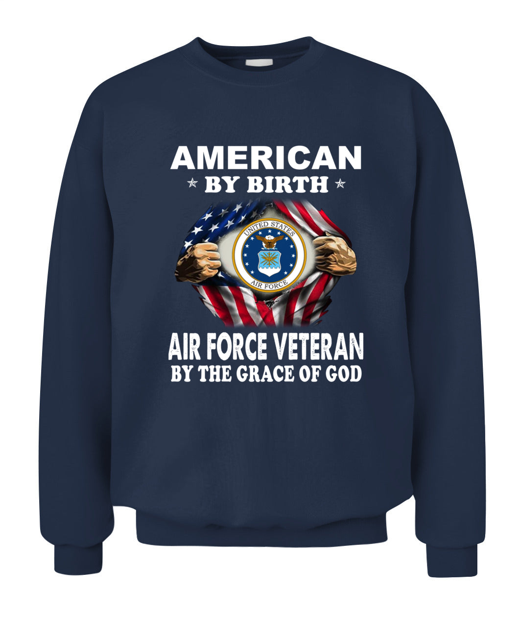 Air Force veteran by the grace of God