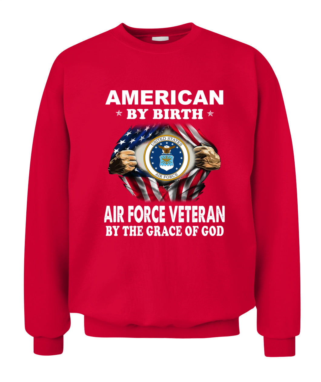 Air Force veteran by the grace of God