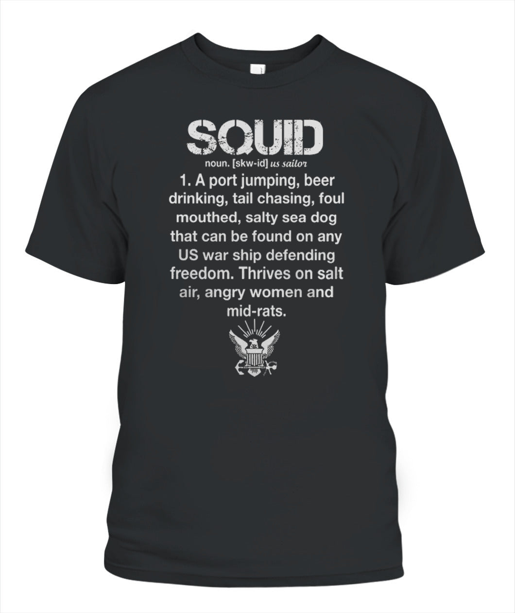 US Navy squid