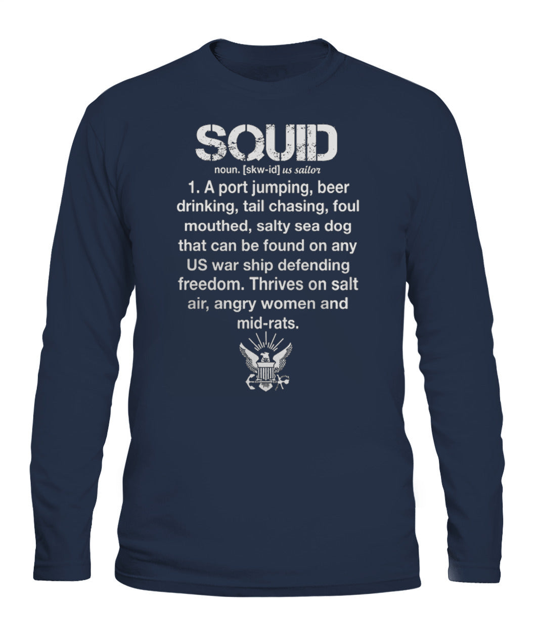 US Navy squid