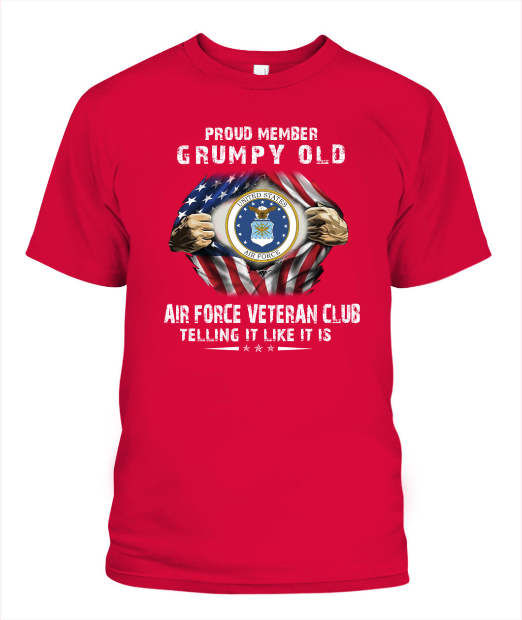 Proud member grumpy old Air Force veteran club