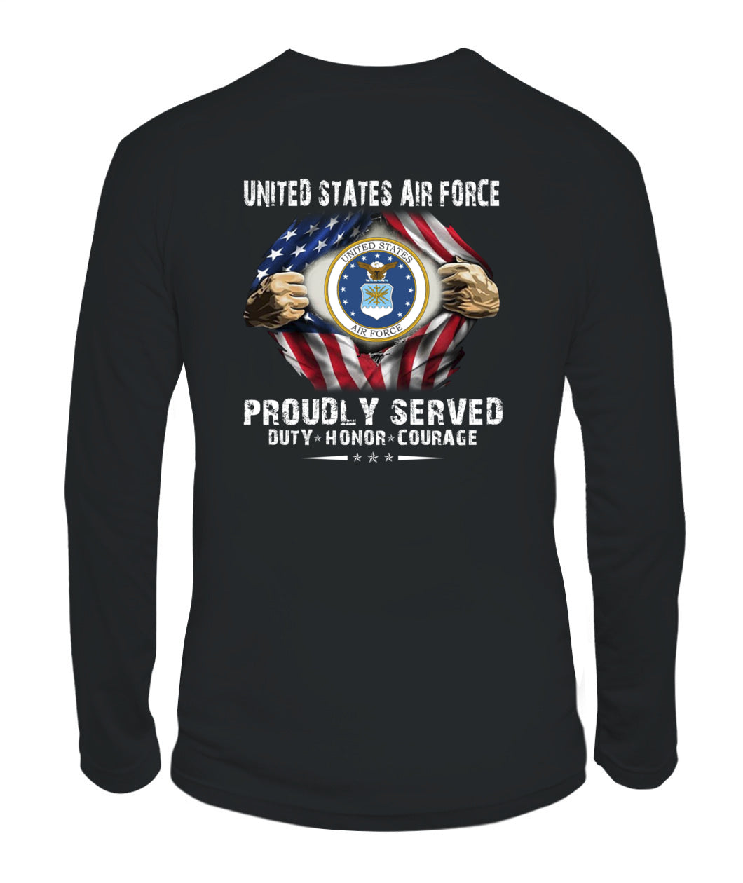 United States Air Force proudly served