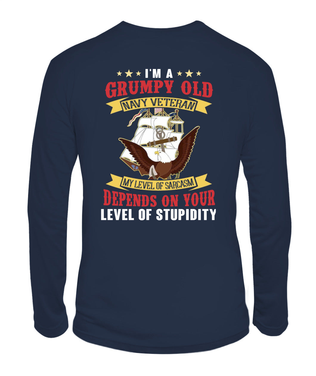 Grumpy old Navy veteran 02