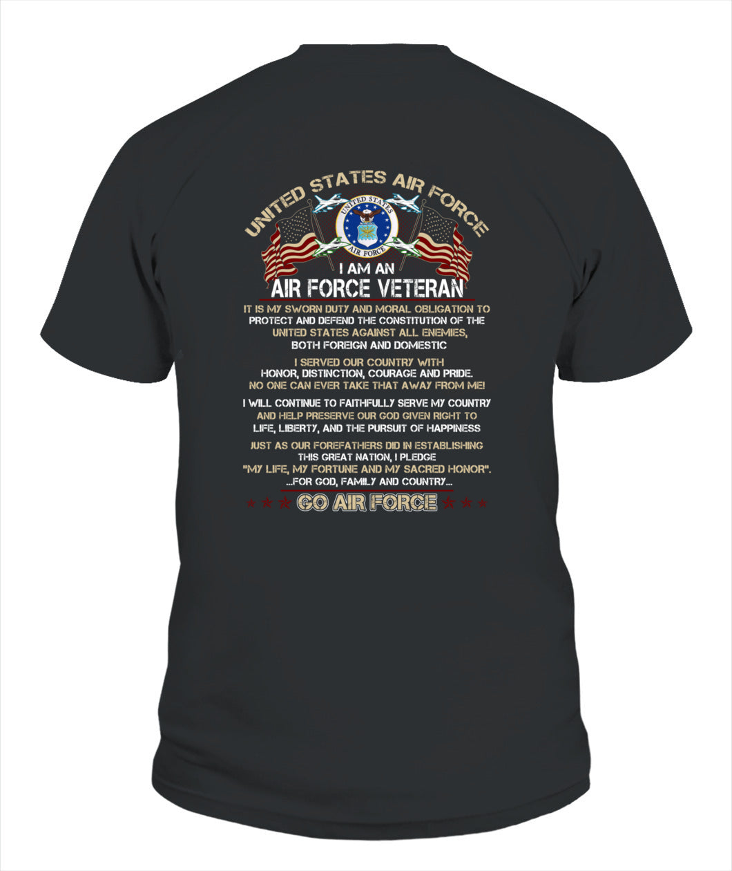 I am an Air Force Veteran logo