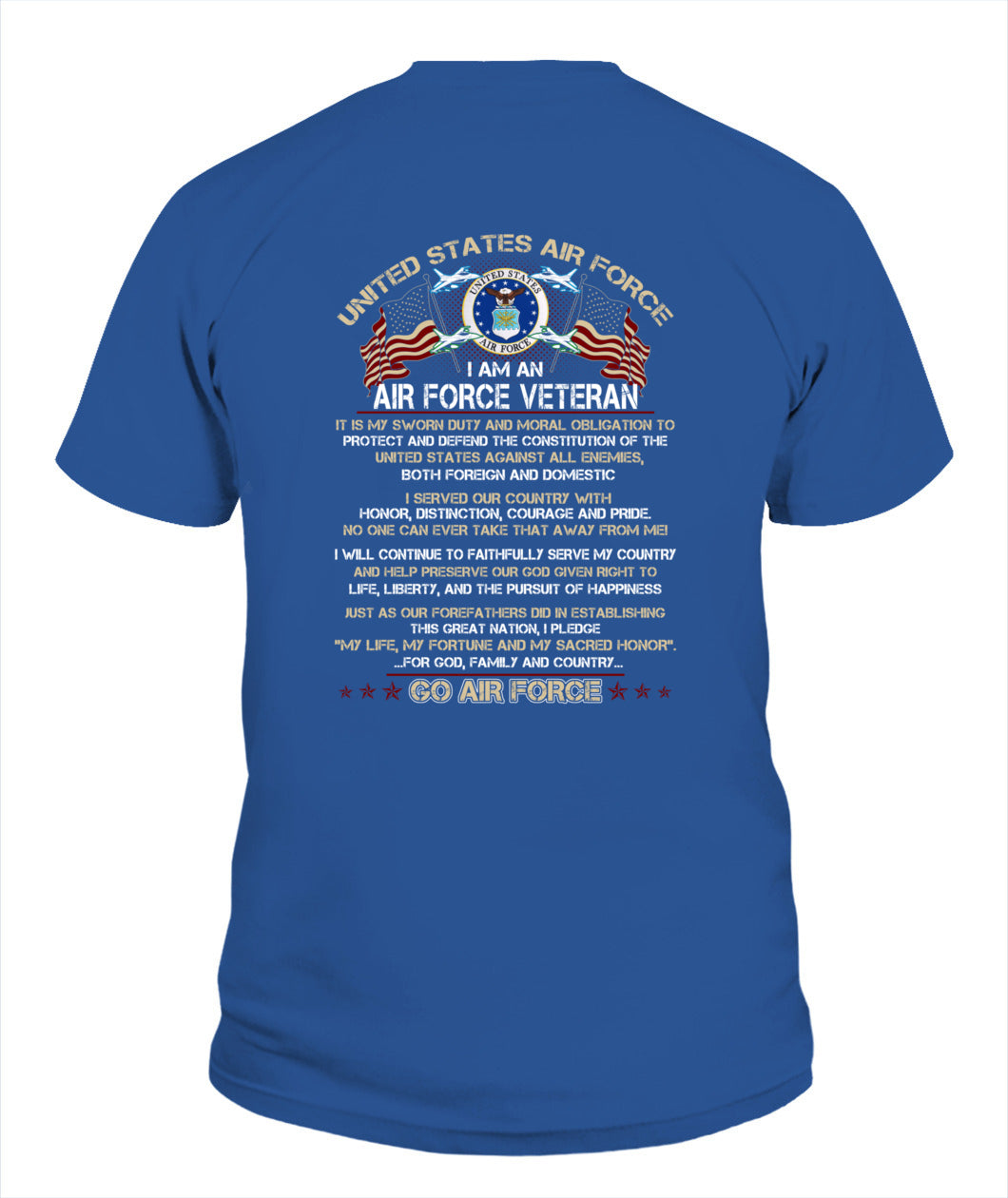 I am an Air Force Veteran logo