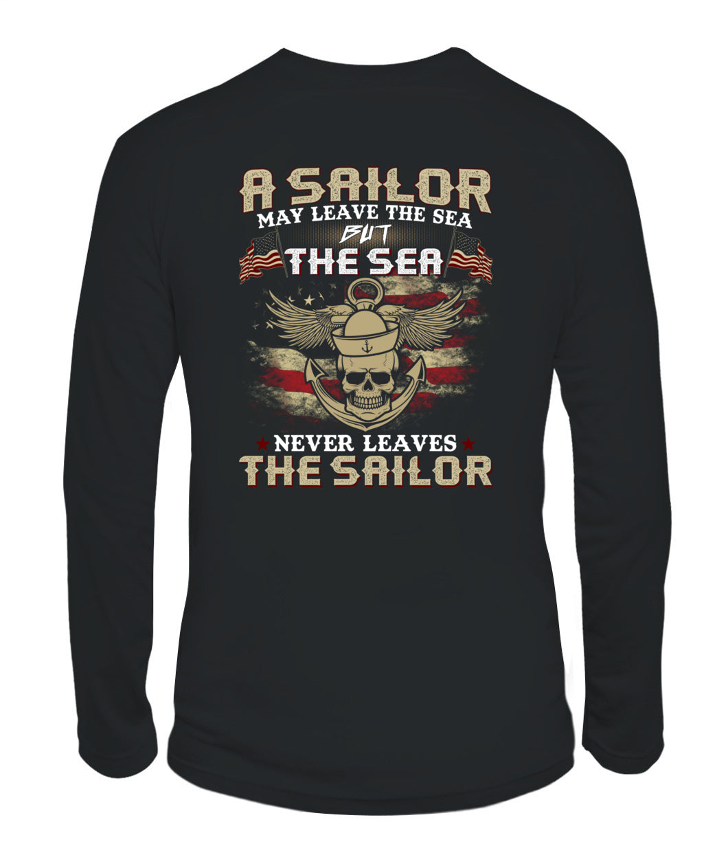 The sea never leaver the sailor