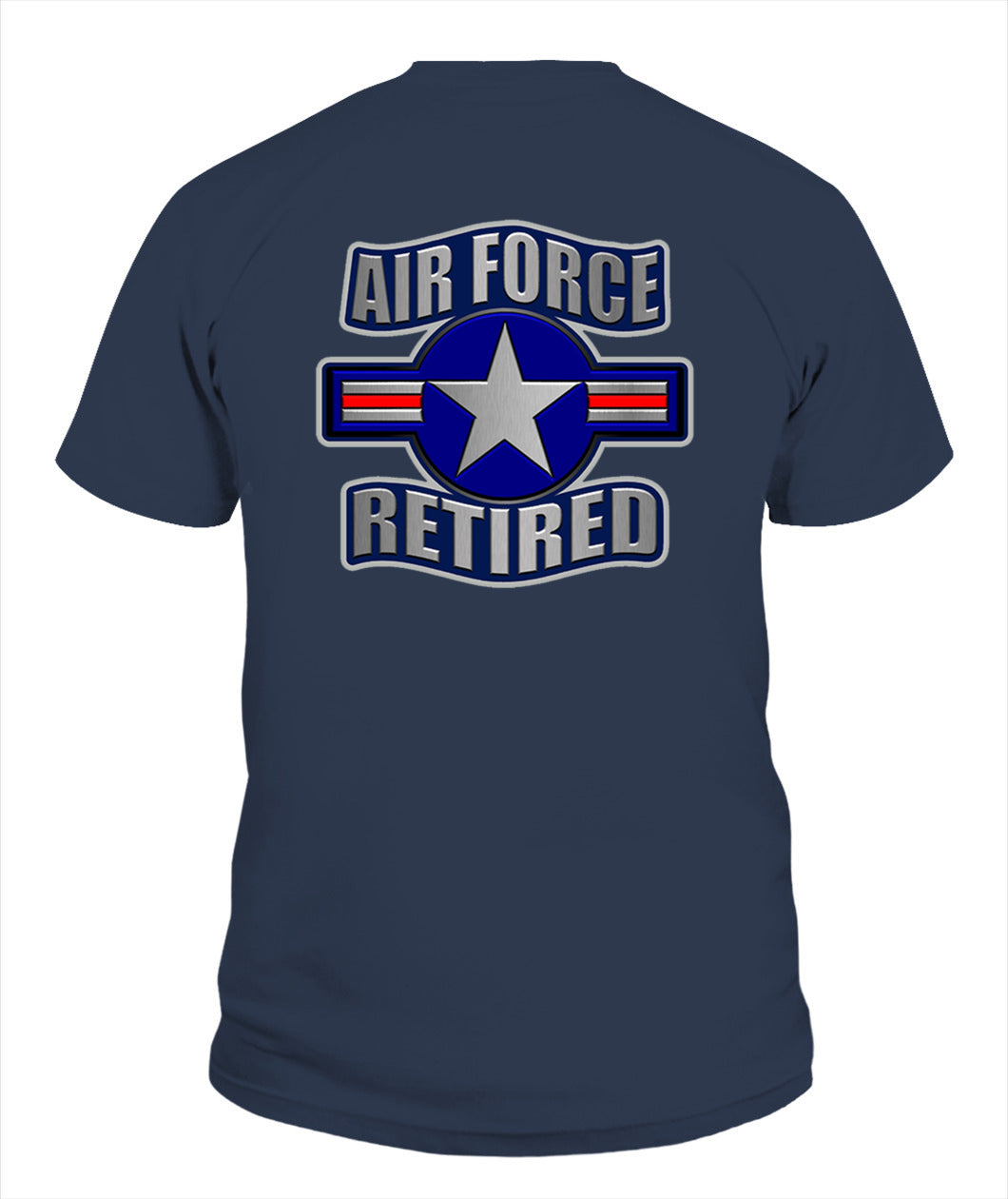 Retired Air Force  Back version