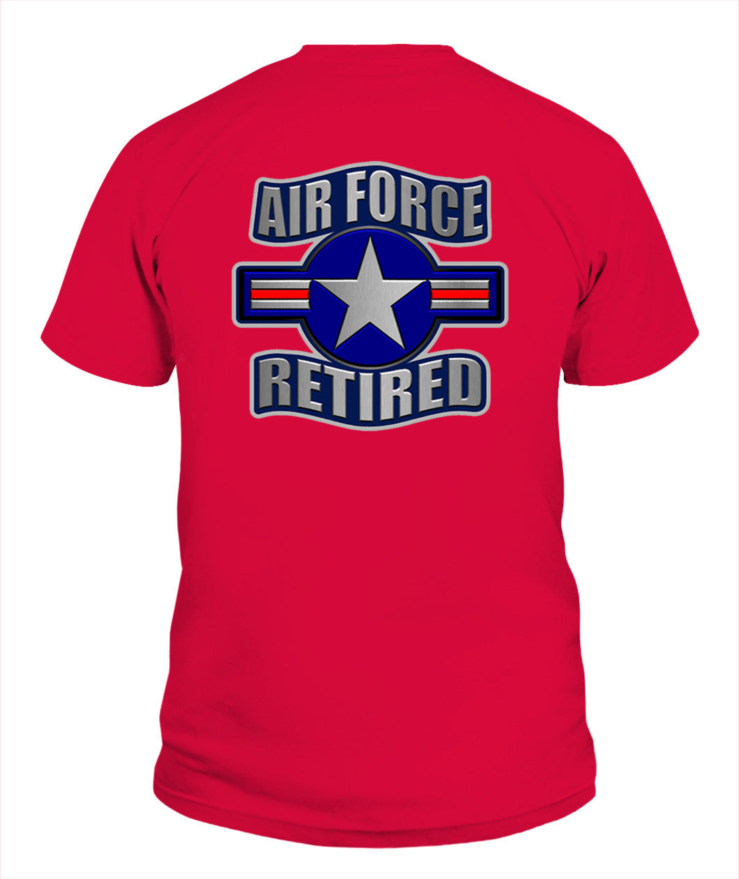 Retired Air Force  Back version